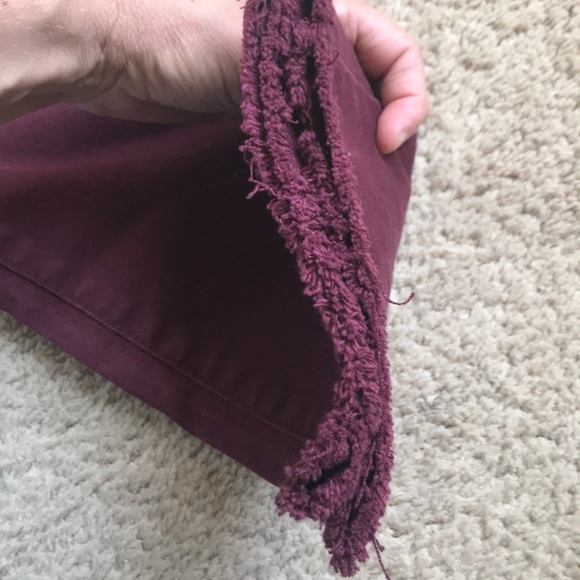 Cropped Raw Hem Low Rise Jeans Size 26/4 - Picture 7 of 8